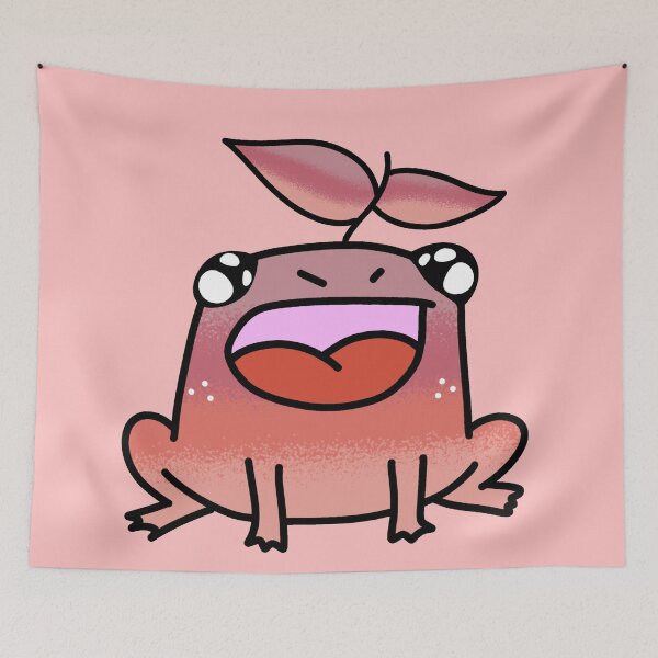 Item preview, Adorable polite frog designed and sold by Quacktails.