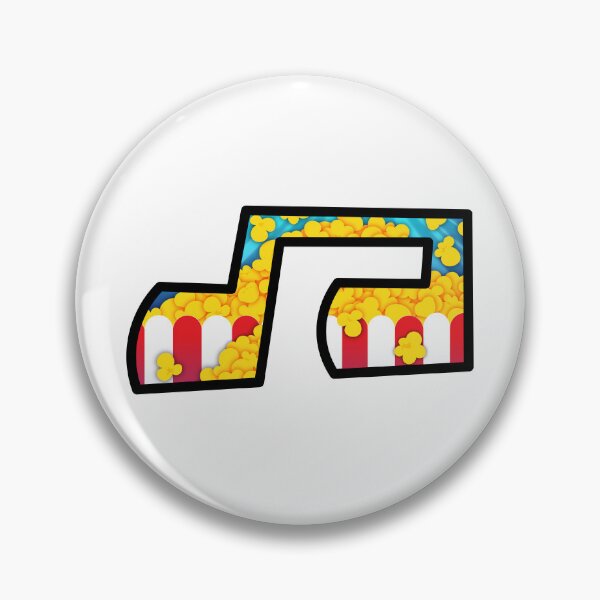 Item preview, Popcorn Music Note (Black Border) designed and sold by Carsondood.