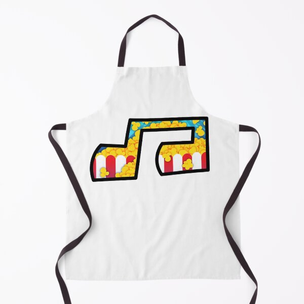 Item preview, Popcorn Music Note (Black Border) designed and sold by Carsondood.