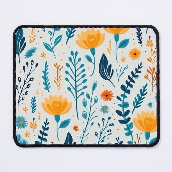 Item preview, vector art in the style of Matisse poster, johanna basford , calming colours designed and sold by Nanthikan.