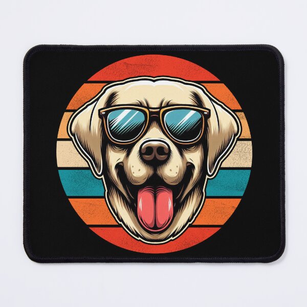 Item preview, Cool Retro Labrador Design Labrador Wearing Sunglasses designed and sold by Watsonarts.