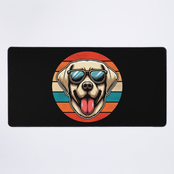 Item preview, Cool Retro Labrador Design Labrador Wearing Sunglasses designed and sold by Watsonarts.