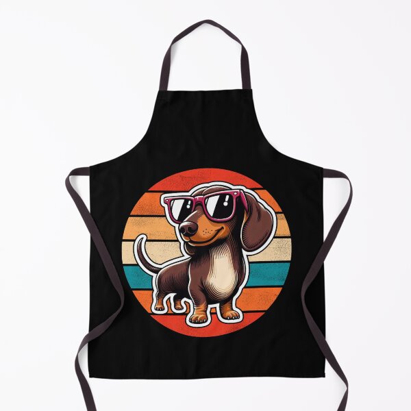 Item preview, Cool Retro Dachshund Design Dachshund Wearing Sunglasses designed and sold by Watsonarts.
