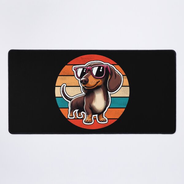 Item preview, Cool Retro Dachshund Design Dachshund Wearing Sunglasses designed and sold by Watsonarts.