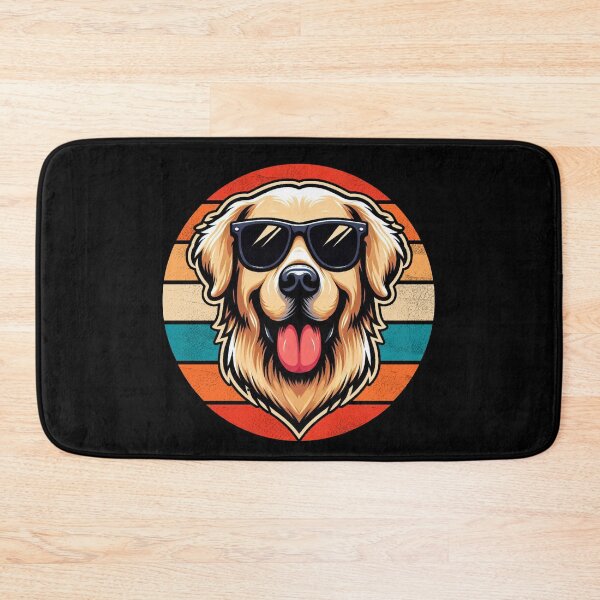 Item preview, Cool Retro Retriever Design Retriever Wearing Sunglasses designed and sold by Watsonarts.