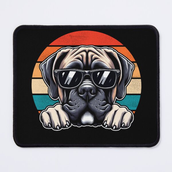 Item preview, Cool Retro Boerboel Design Boerboel Wearing Sunglasses designed and sold by Watsonarts.