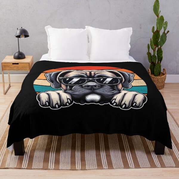 Item preview, Cool Retro Boerboel Design Boerboel Wearing Sunglasses designed and sold by Watsonarts.