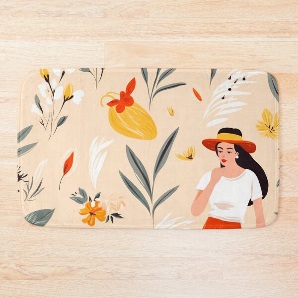 Item preview, vector art in the style of Matisse poster, johanna basford , calming colours designed and sold by Nanthikan.