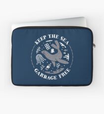 Keep the Sea Garbage Free - Seal Laptop Sleeve