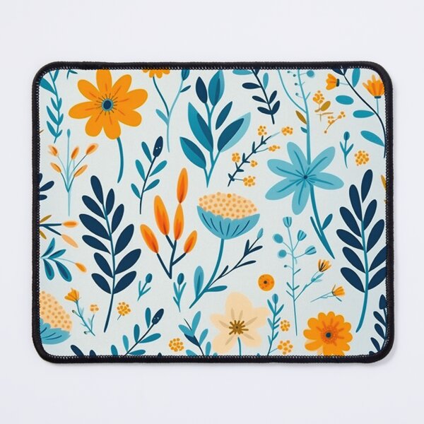 Item preview, vector art in the style of Matisse poster, johanna basford , calming colours designed and sold by Nanthikan.