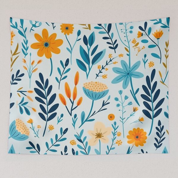 Item preview,  vector art in the style of Matisse poster, johanna basford , calming colours designed and sold by Nanthikan.