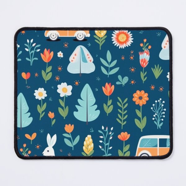 Item preview, vector art in the style of Matisse poster, johanna basford , calming colours designed and sold by Nanthikan.