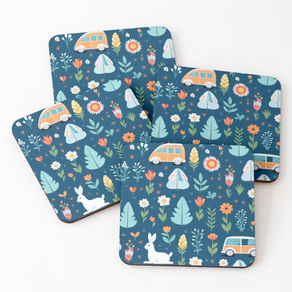 Item preview, vector art in the style of Matisse poster, johanna basford , calming colours designed and sold by Nanthikan.