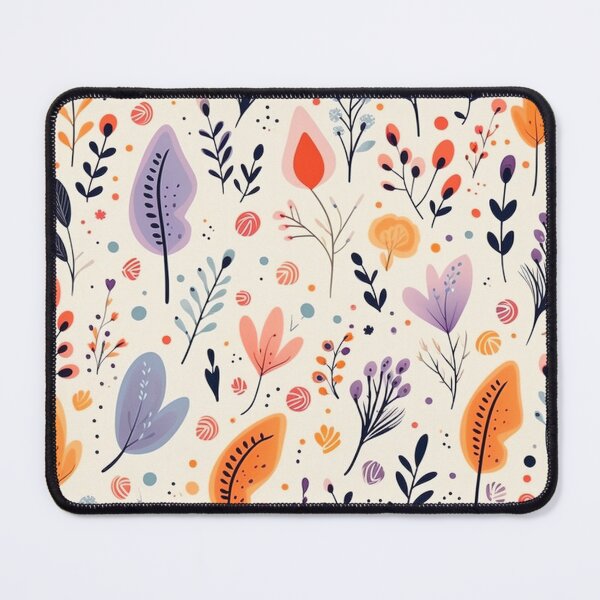 Item preview, vector art in the style of Matisse poster, johanna basford , calming colours designed and sold by Nanthikan.