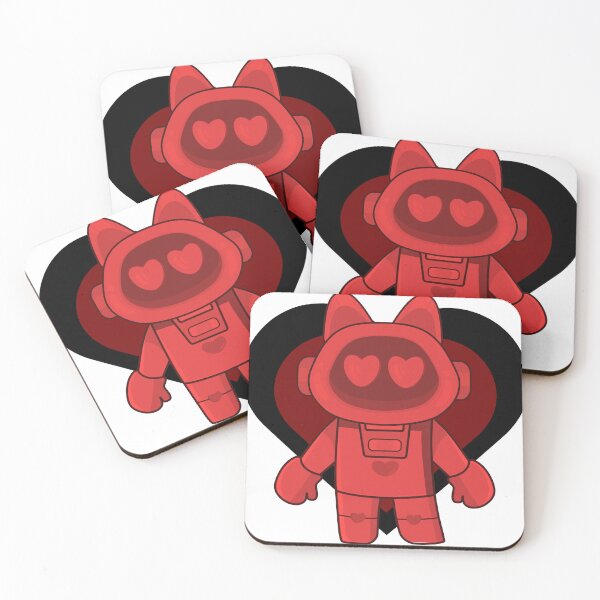Item preview, Red Robot Cat designed and sold by Laongdao.