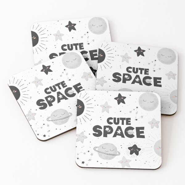 Item preview, Cute cartoon space objects designed and sold by DarianaArt.