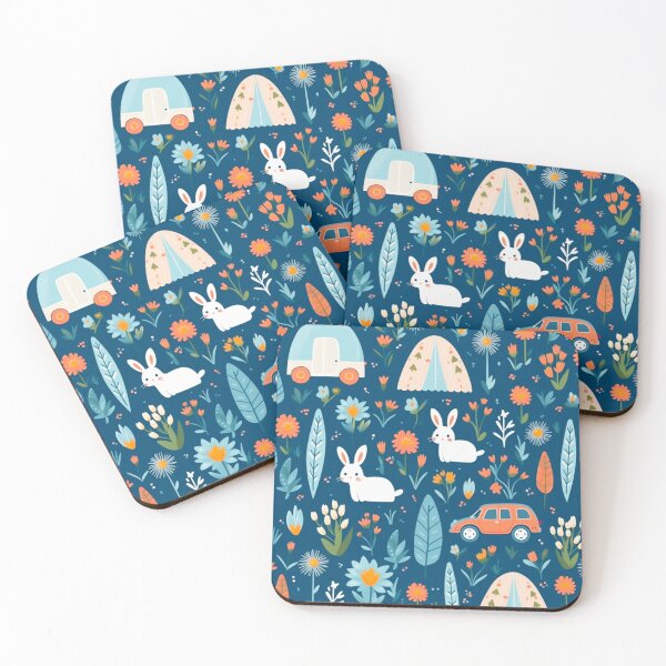 Item preview, vector art in the style of Matisse poster, johanna basford , calming colours designed and sold by Nanthikan.
