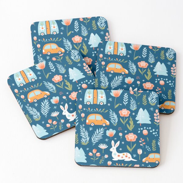 Item preview, vector art in the style of Matisse poster, johanna basford , calming colours designed and sold by Nanthikan.