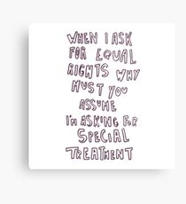FEMINIST Metal Print