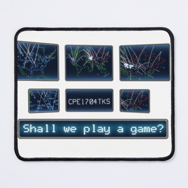 Item preview, Shall we play a game? designed and sold by grumpee-design.