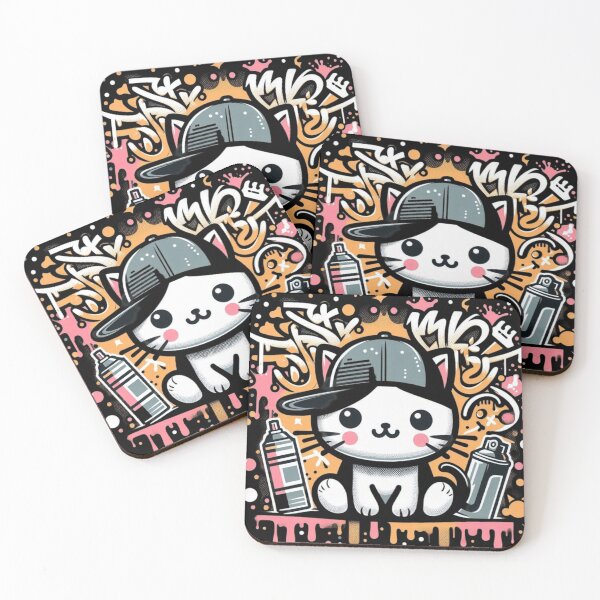 Item preview, Graffiti Cat designed and sold by the-fitzgibbon.