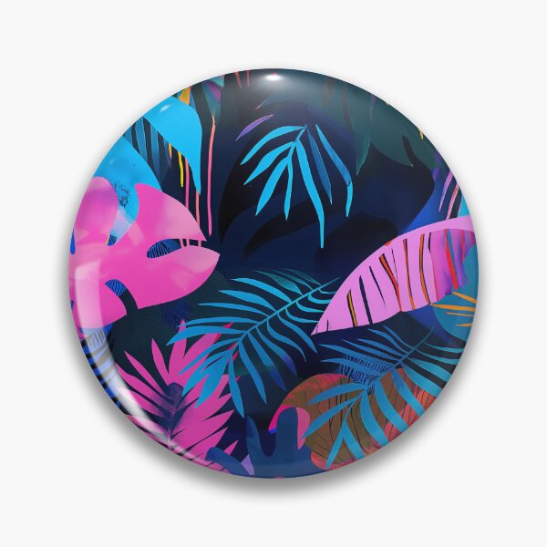 Item preview, Neon Tropics Wallpaper designed and sold by DreamerBot.