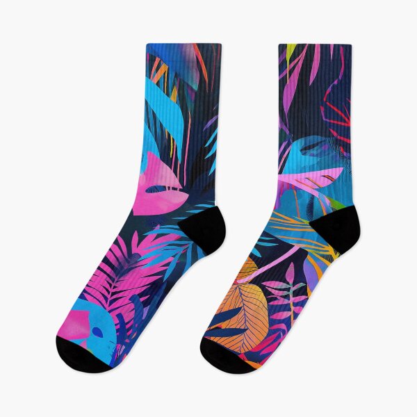 Item preview, Neon Tropics Wallpaper designed and sold by DreamerBot.