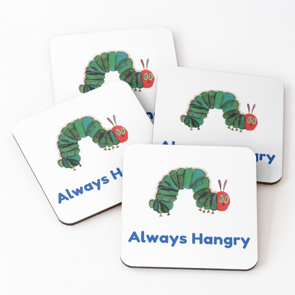 Item preview, Always hungry funny kids Tshirt The very hangry caterpillar  toddler hoodie funny book lover tote/ literary puns humour /  girl humour/ Eric carle / new mom funny pun Tshirt designed and sold by LaundrySalt.