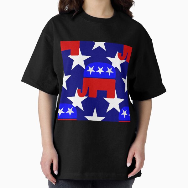 Item preview, republican elephant politics election stars  designed and sold by Gossip Rag.