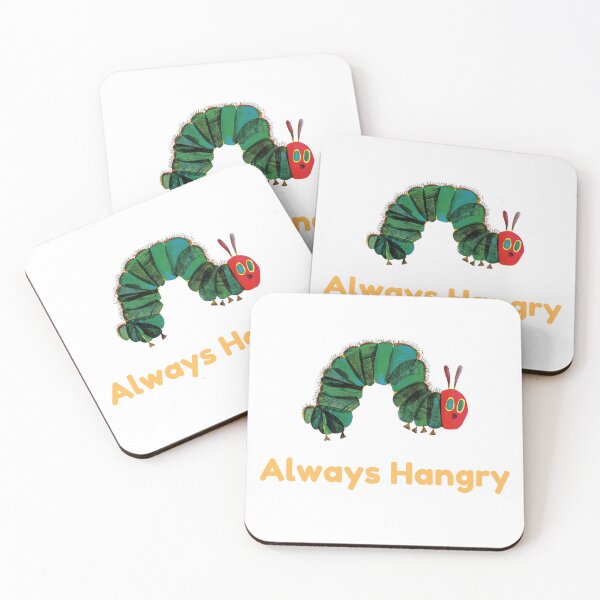 Item preview, Always hangry funny kids Tshirt The very hangry caterpillar  toddler hoodie funny book lover tote/ literary puns humour /  girl humour/ Eric carle / new mom funny pun Tshirt designed and sold by LaundrySalt.