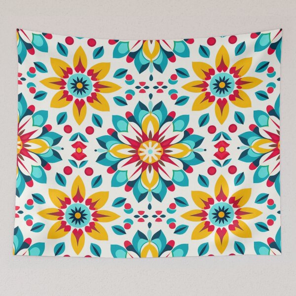 Item preview, vector art in the style of Matisse poster, johanna basford , calming colours designed and sold by Nanthikan.