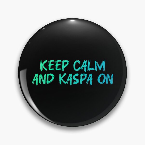 Item preview, Kaspa Crypto Zenith Peak Blockchain Design designed and sold by RadDeck.