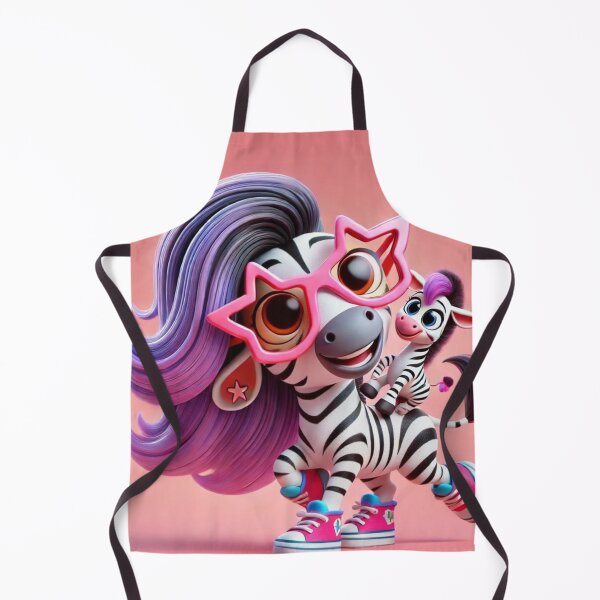 Item preview, Starry-Eyed Zebra Duo designed and sold by Sillytoe.