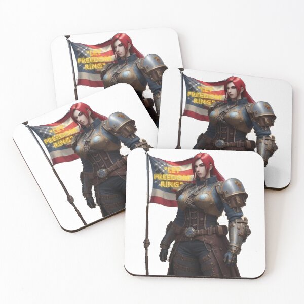 Item preview,  "Liberty and justice for all" Patriotic American symbol  identity designed and sold by luiddesigns.