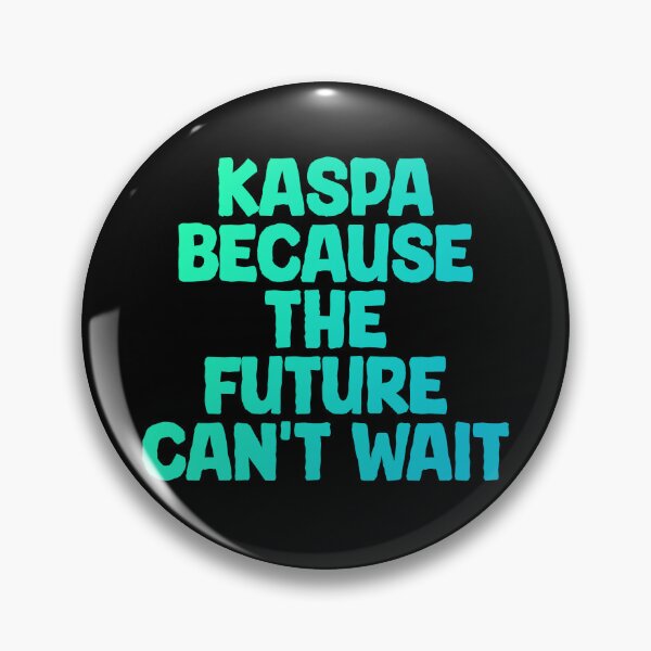 Item preview, Kaspa Crypto Vanguard Leading Edge Blockchain Design designed and sold by RadDeck.