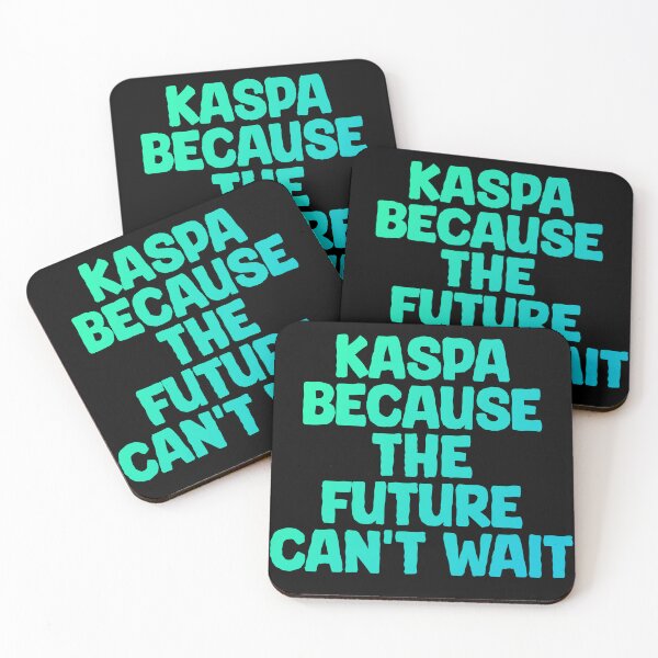 Item preview, Kaspa Crypto Vanguard Leading Edge Blockchain Design designed and sold by RadDeck.