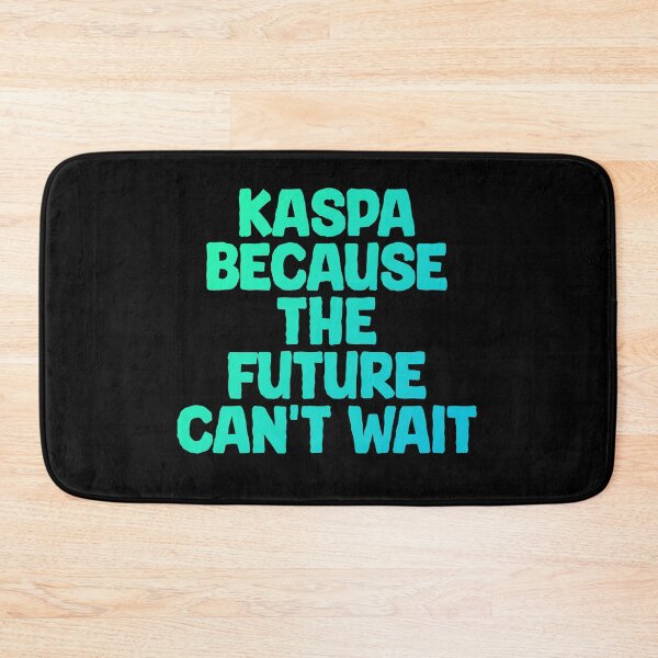 Item preview, Kaspa Crypto Vanguard Leading Edge Blockchain Design designed and sold by RadDeck.