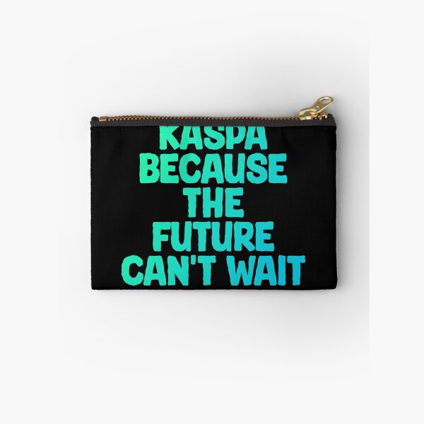 Item preview, Kaspa Crypto Vanguard Leading Edge Blockchain Design designed and sold by RadDeck.