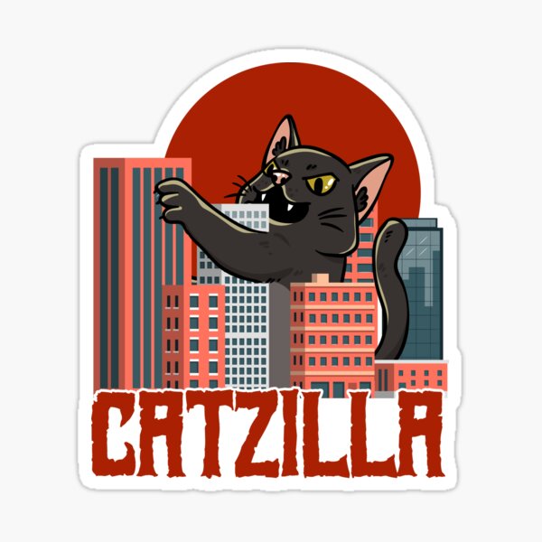 Item preview, Catzilla designed and sold by ArtsyLani.