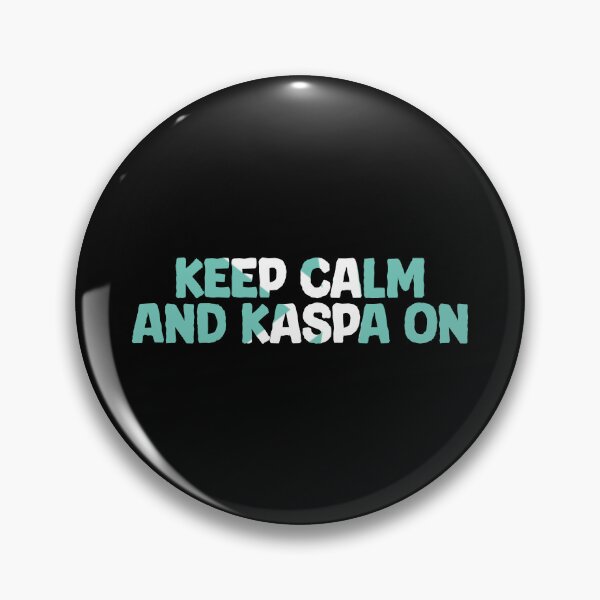 Item preview, Kaspa Crypto Synergy Harmonized Blockchain Design designed and sold by RadDeck.