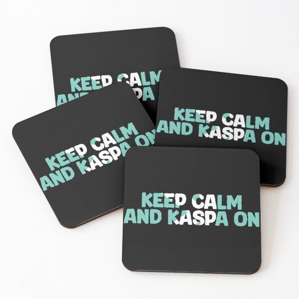 Item preview, Kaspa Crypto Synergy Harmonized Blockchain Design designed and sold by RadDeck.