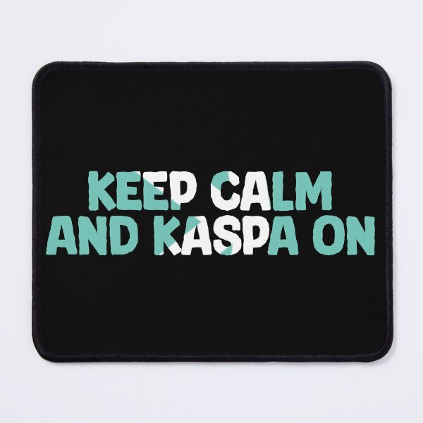 Item preview, Kaspa Crypto Synergy Harmonized Blockchain Design designed and sold by RadDeck.
