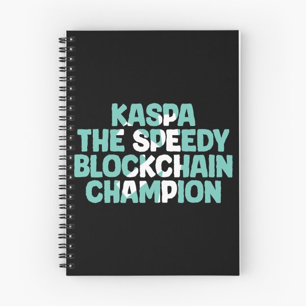 Item preview, Kaspa Crypto Evolution Blockchain Growth Design designed and sold by RadDeck.