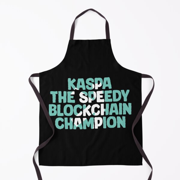 Item preview, Kaspa Crypto Evolution Blockchain Growth Design designed and sold by RadDeck.