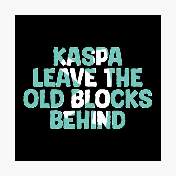 Artikel-Vorschau von Kaspa Crypto Odyssey Episches Blockchain-Design, designt und verkauft von RadDeck.