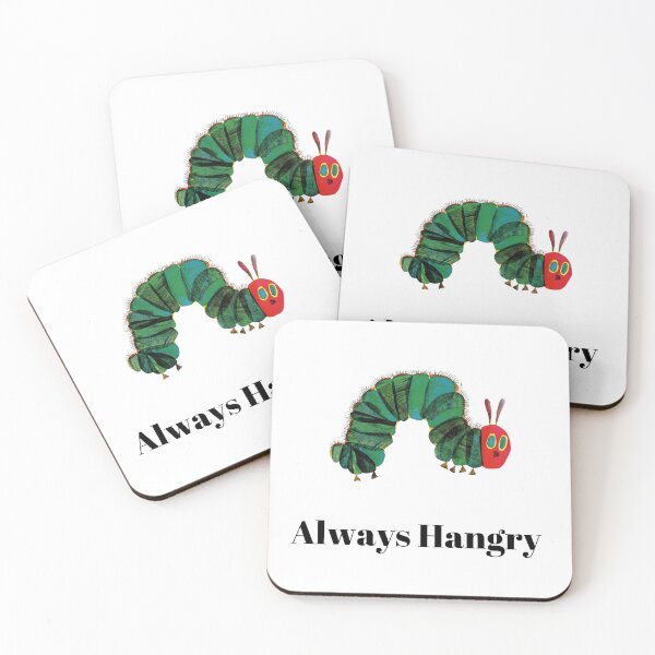 Item preview, Hangry sticker Always hungry funny new mom sticker very hangry caterpillar hangry toddler hoodie funny book lover tote literary puns toddler humour outfit girl humour gift new mom funny Tshirt designed and sold by LaundrySalt.