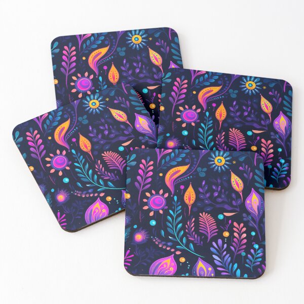 Item preview, vector art in the style of Matisse poster, johanna basford , calming colours designed and sold by Nanthikan.
