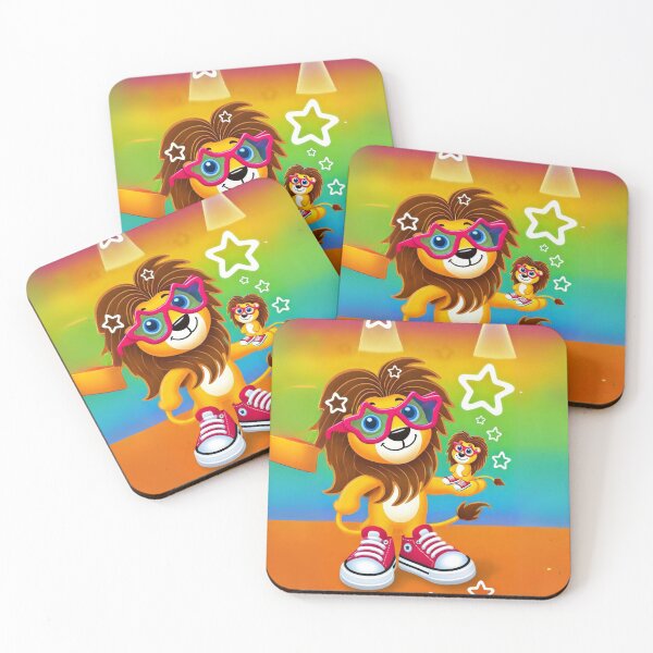 Item preview, Starry-Eyed Lion Duo designed and sold by Sillytoe.