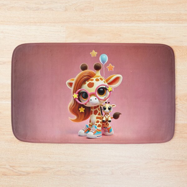 Item preview, Starry-Eyed Giraffe Duo designed and sold by Sillytoe.
