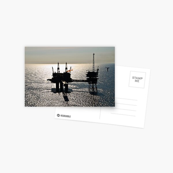 The Beryl Alpha in silhouette Postcard
